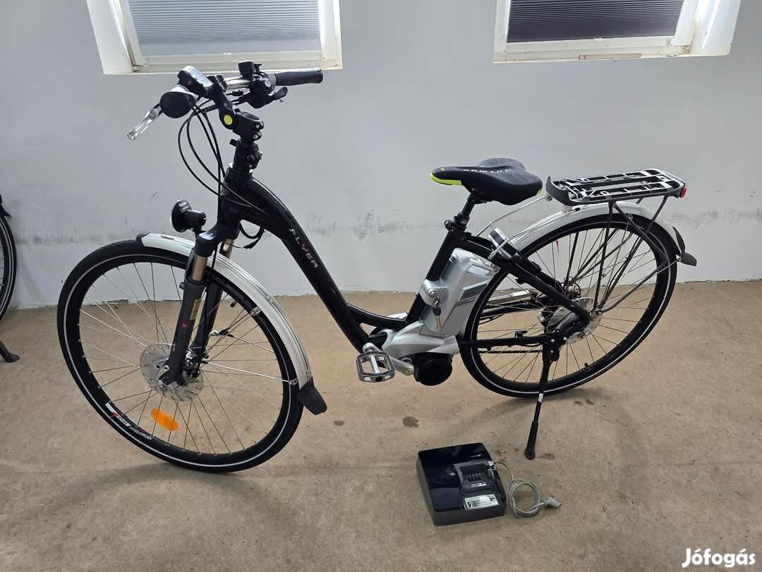 Flyer, középmotoros elektromos kerékpár bicikli ebike