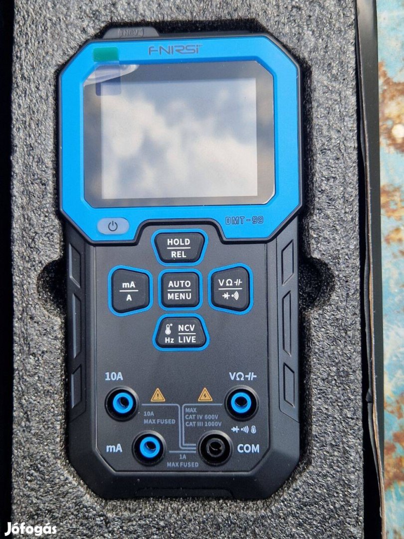 Fnirsi DMT-99 digitális DMM 9999 számlálóval, intelligens