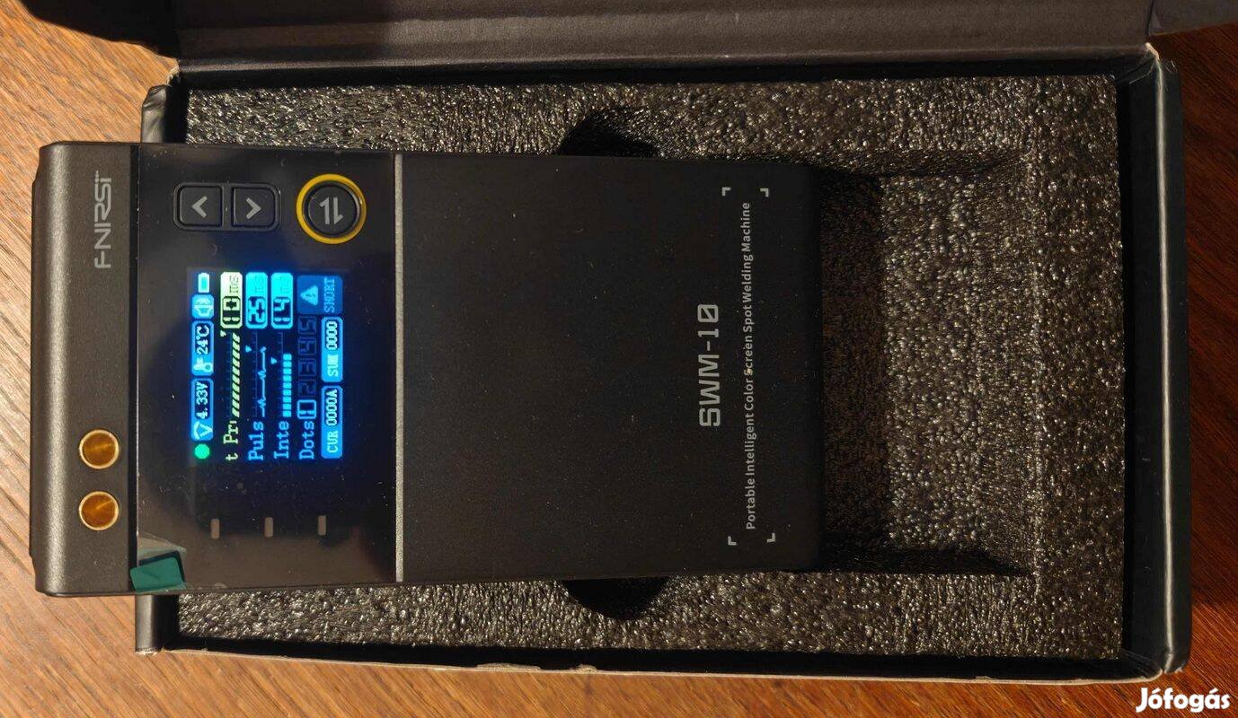 Fnirsi SWM-10 - hordozható smart ponthegesztő akkumulátorokh