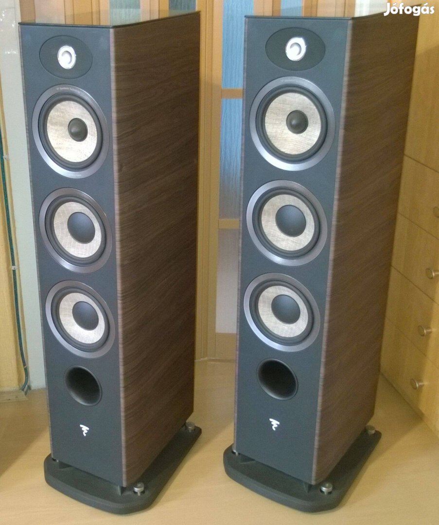 Focal Aria 926 Walnut (Dió) hangfal (pár), álló hangfal