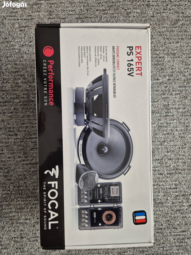 Focal Expert PS 165V (új) autóhifi hanszóró szett eladó