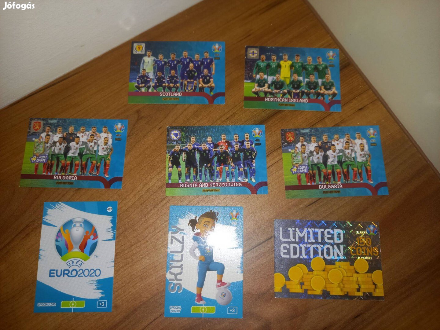 Foci focis kártya Adrenalyn XL Euro 2020 by Panini foci csapat kártya