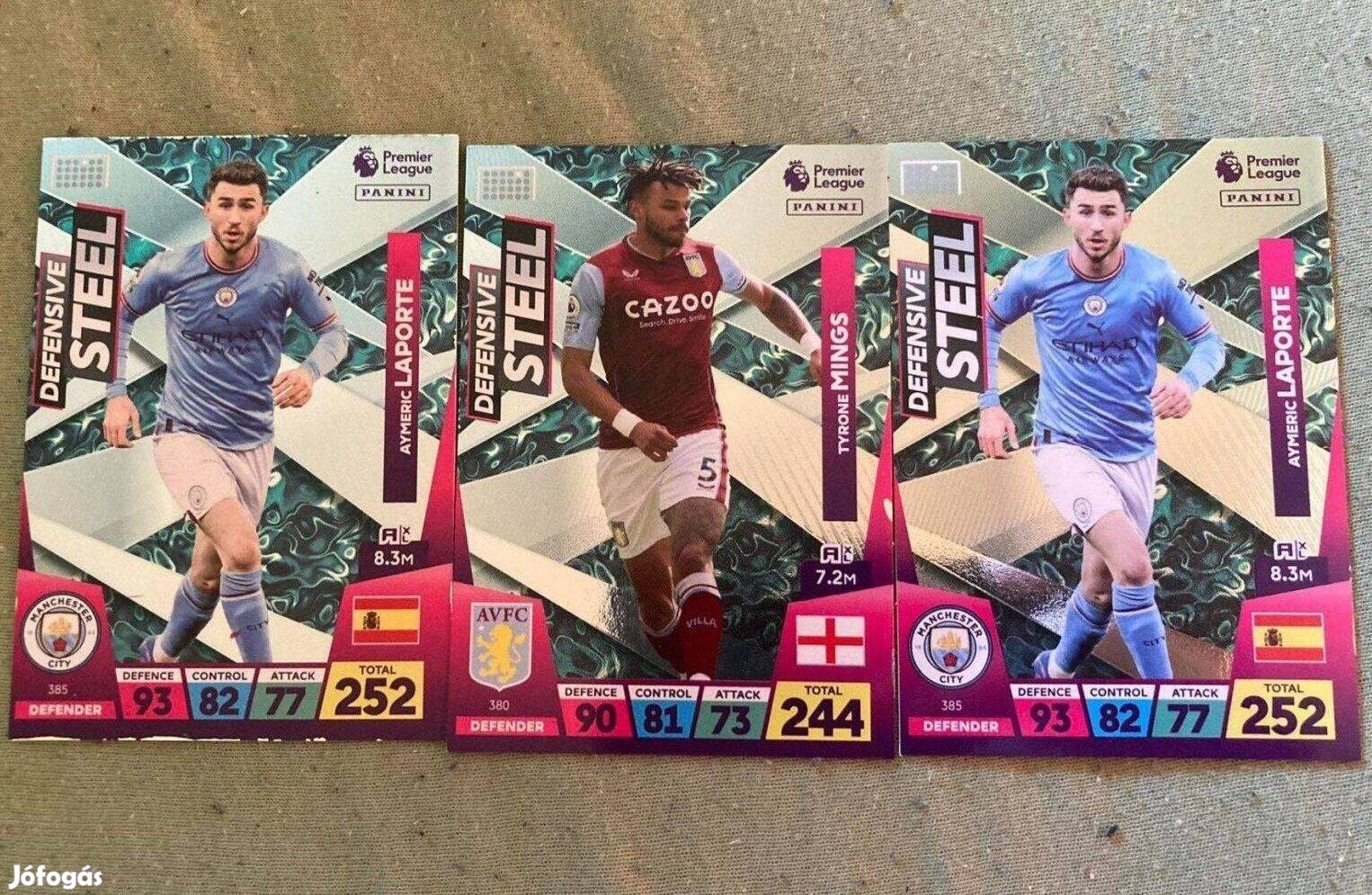 Focis Premier League Defensive Steel kártyák
