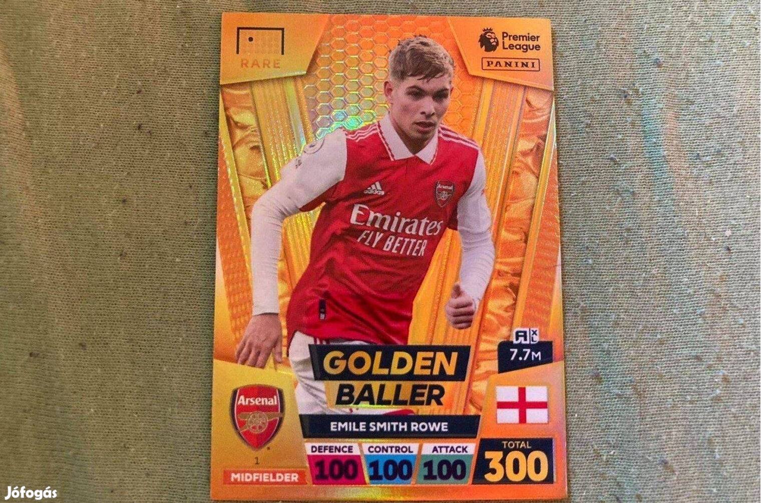 Focis Premier League Golden Baller kártya