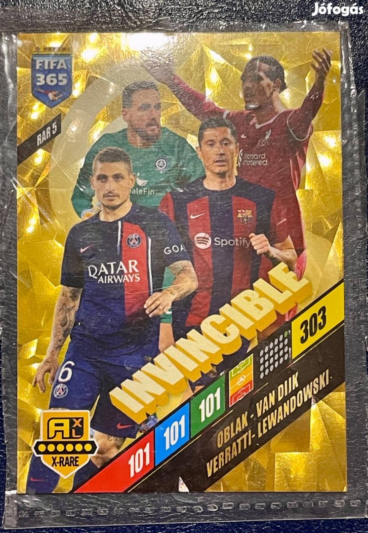 Focis kártya Invincible FIFA 365