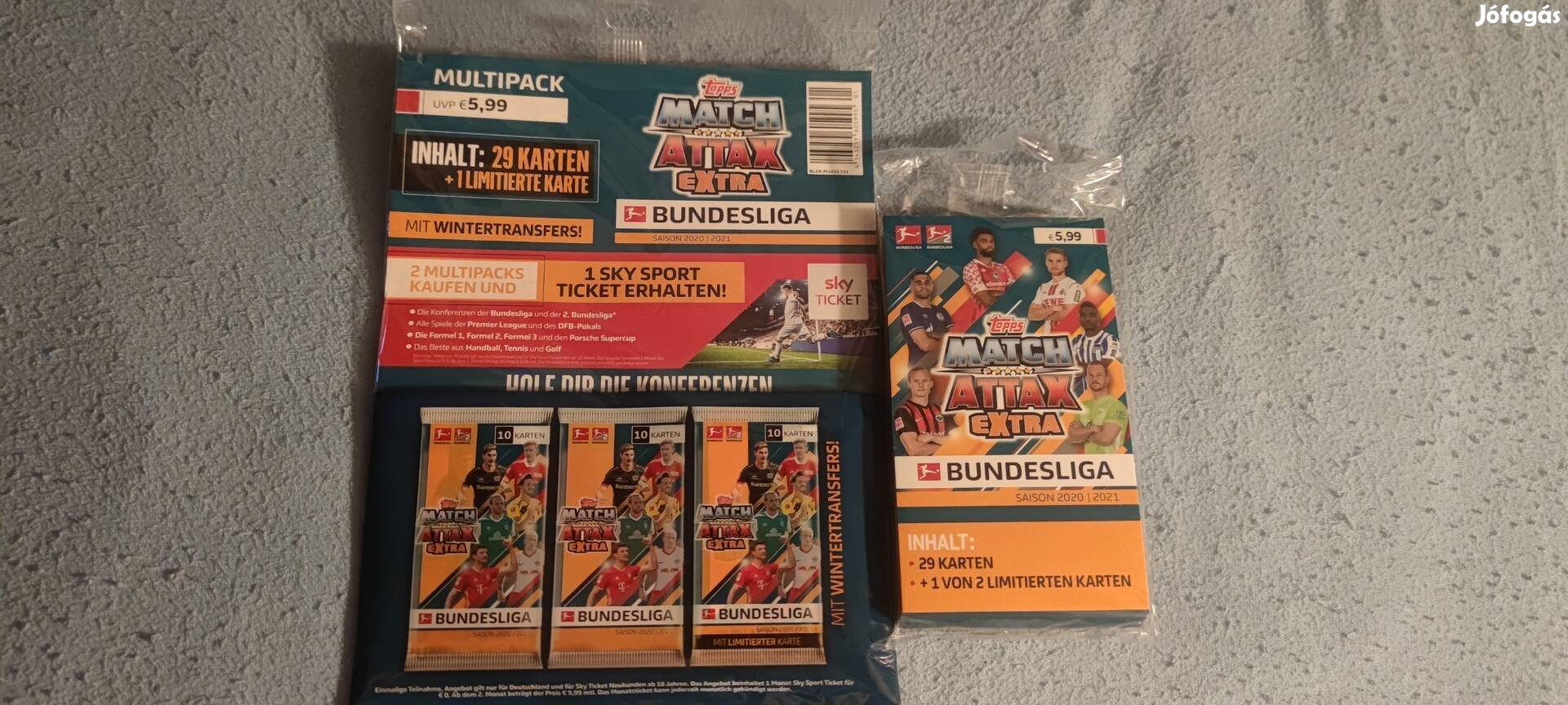 Focis kártyák Match Attax Extra