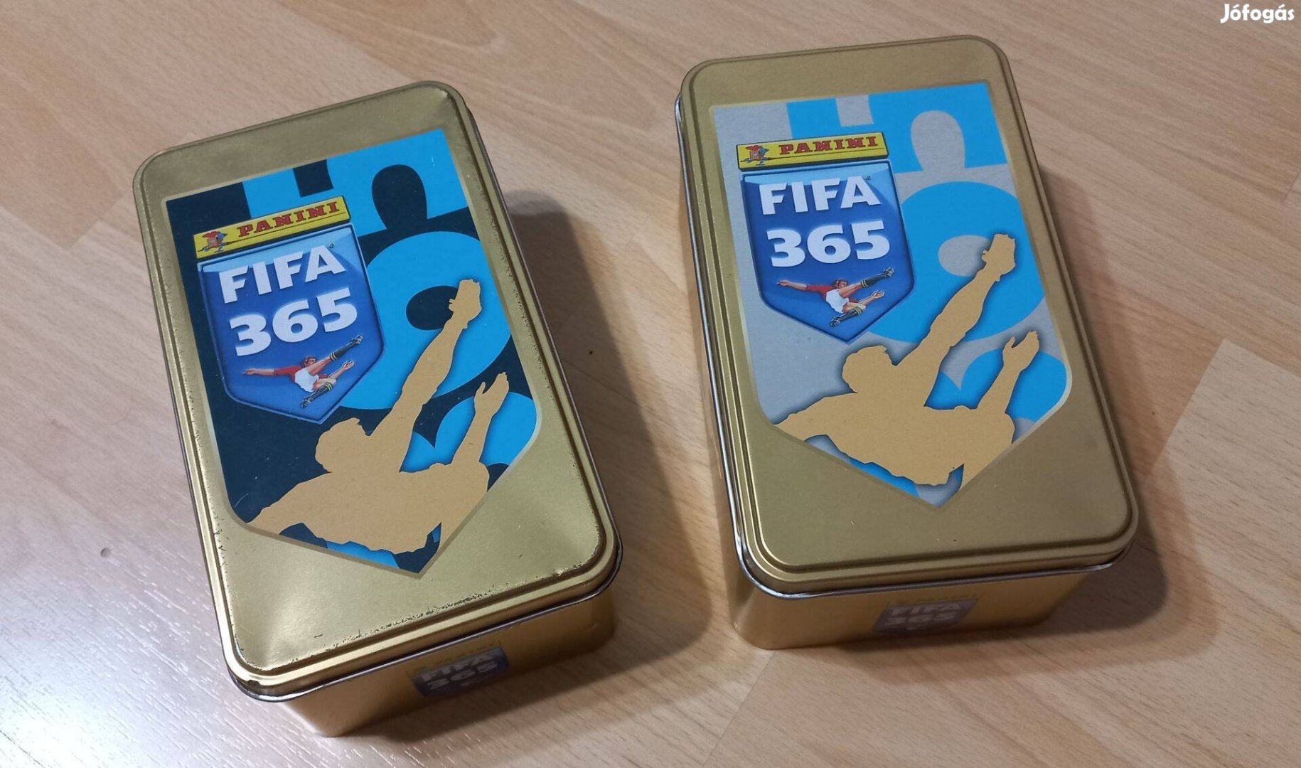 Focis kártyás doboz, fém, Panini FIFA 365, az ár 2 darabra vonatkozik