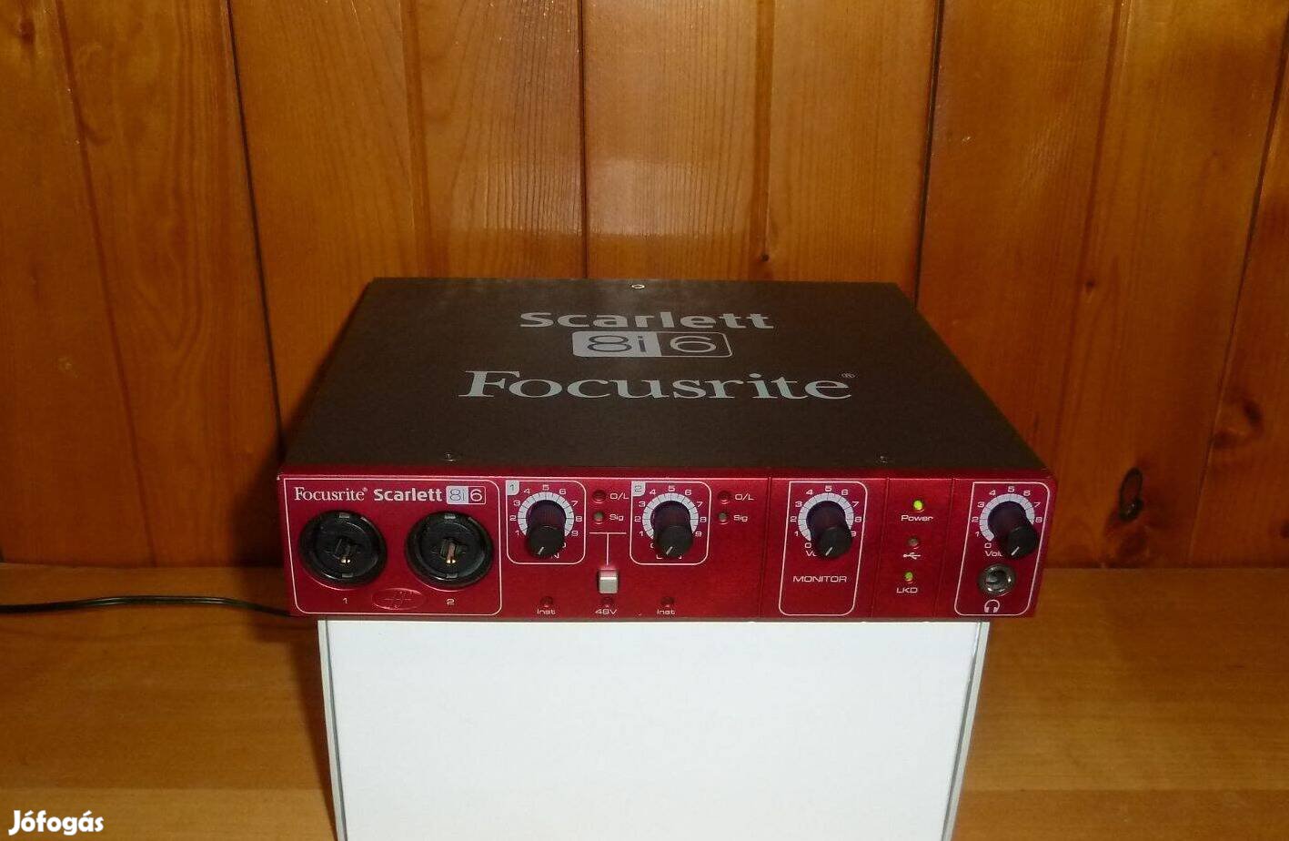 Focusrite 8i6 1st gen hangkártya külső Routing Midi