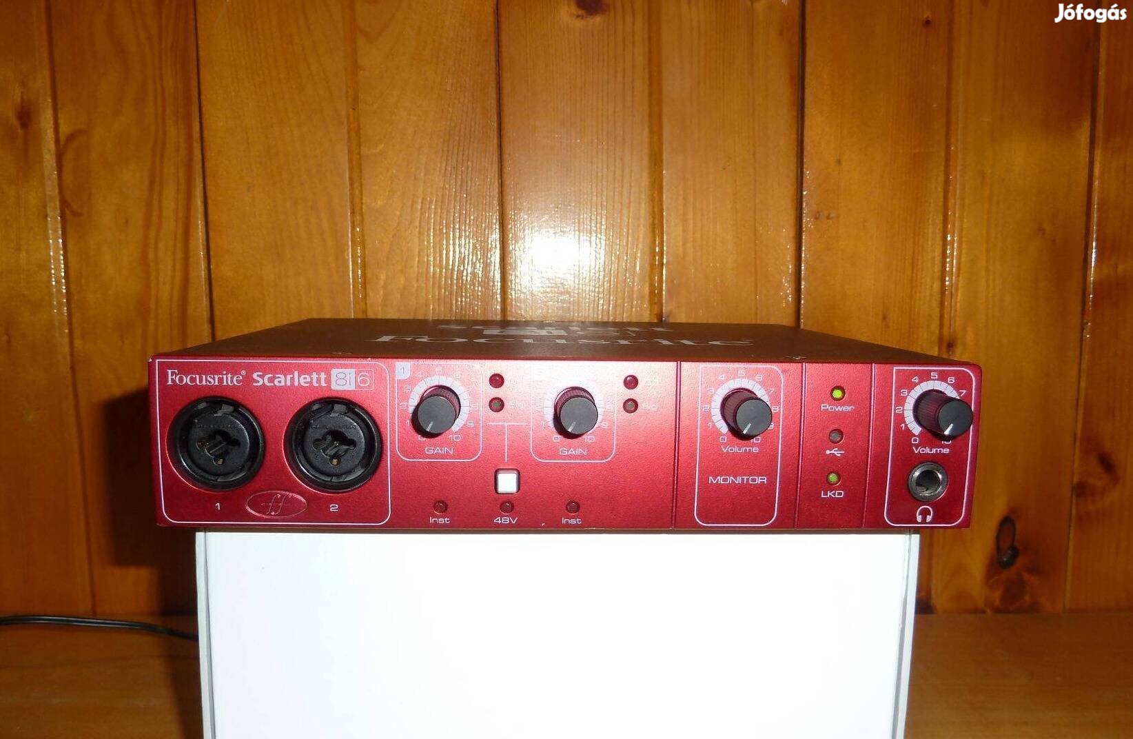 Focusrite 8i6 1st gen hangkártya külső Routing Midi