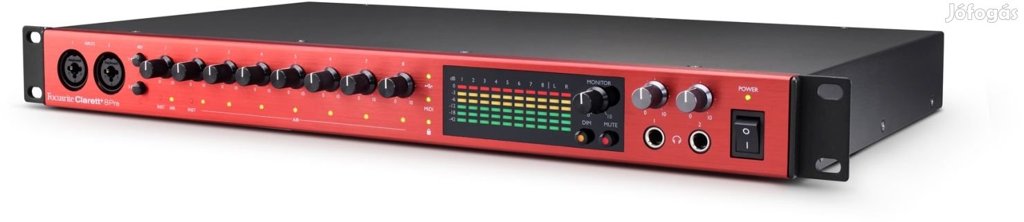 Focusrite Clarett+ 8Pre