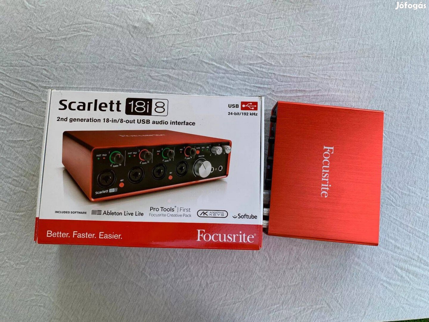 Focusrite Scarlett 18i8 2nd Gen USB interfész külső hangkártya