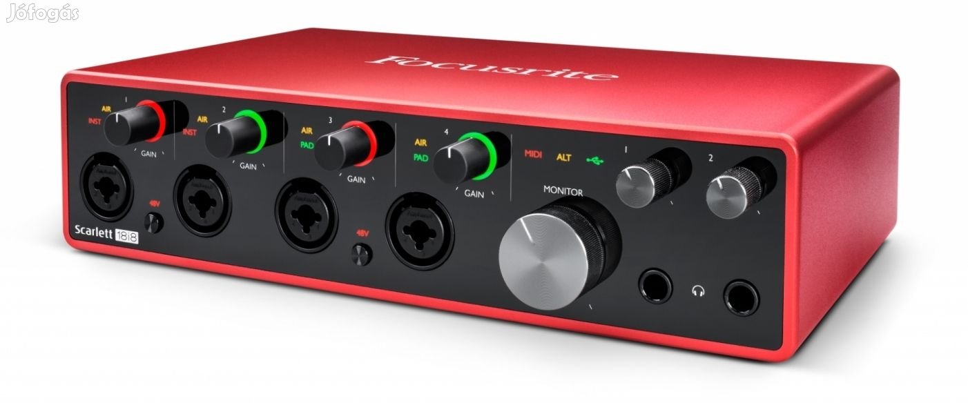 Focusrite Scarlett 18i8 (3rd gen) - KÉSZLETAKCIÓ!