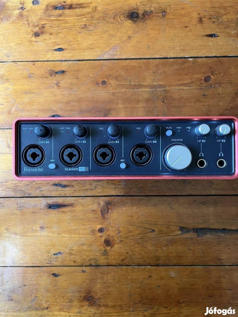 Focusrite Scarlett 18i8 usb külső hangkártya