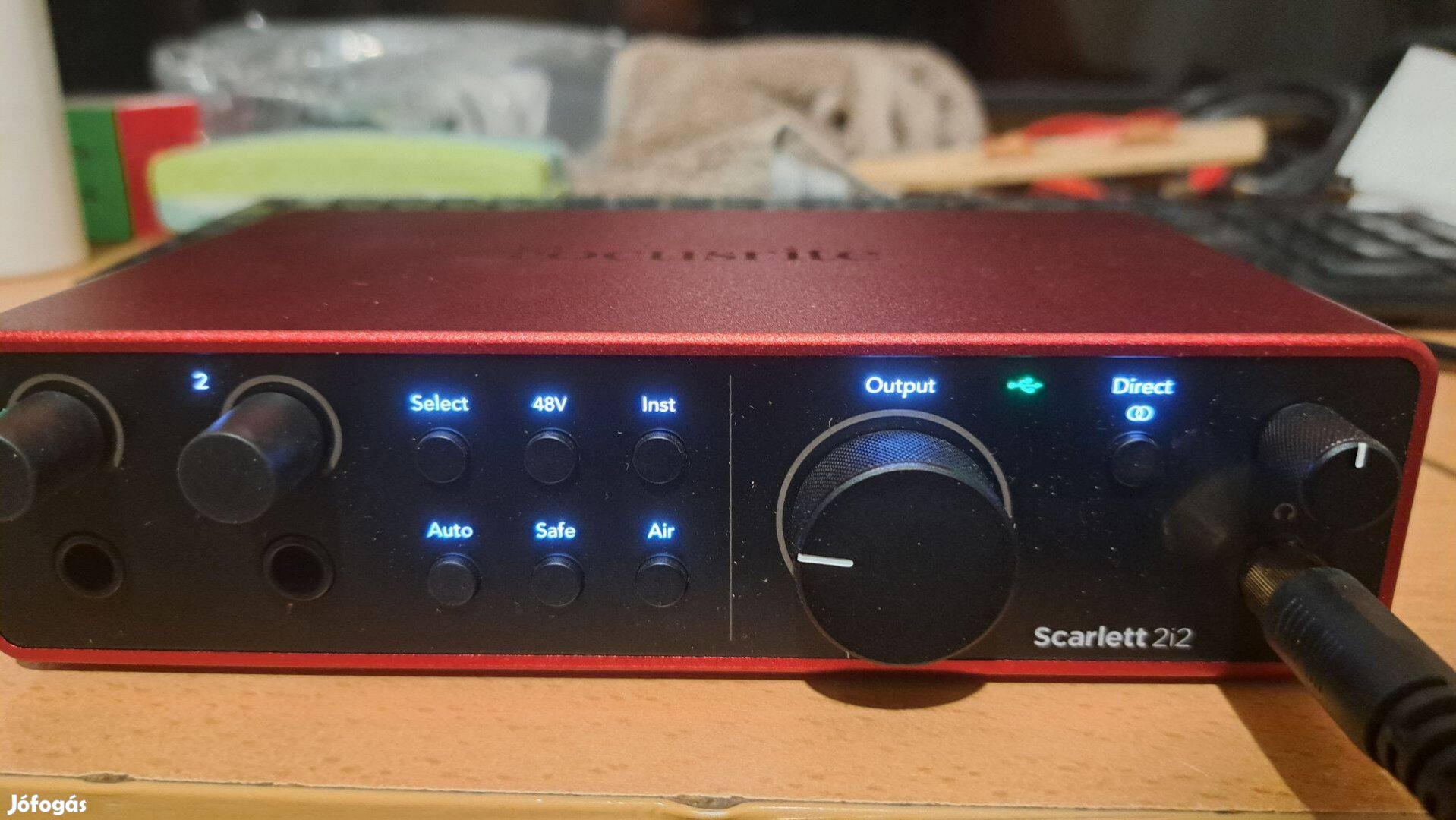 Focusrite Scarlett 2i2 4th Gen usb külső hangkártya