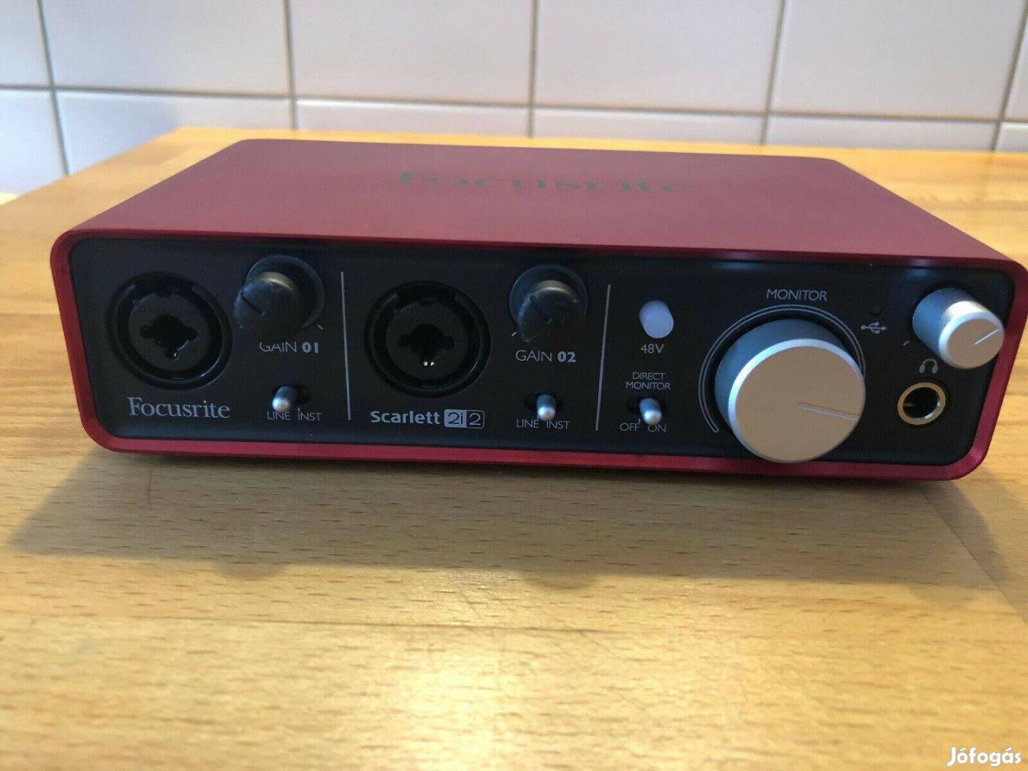 Focusrite Scarlett 2i2 usb Külső Hangkártya