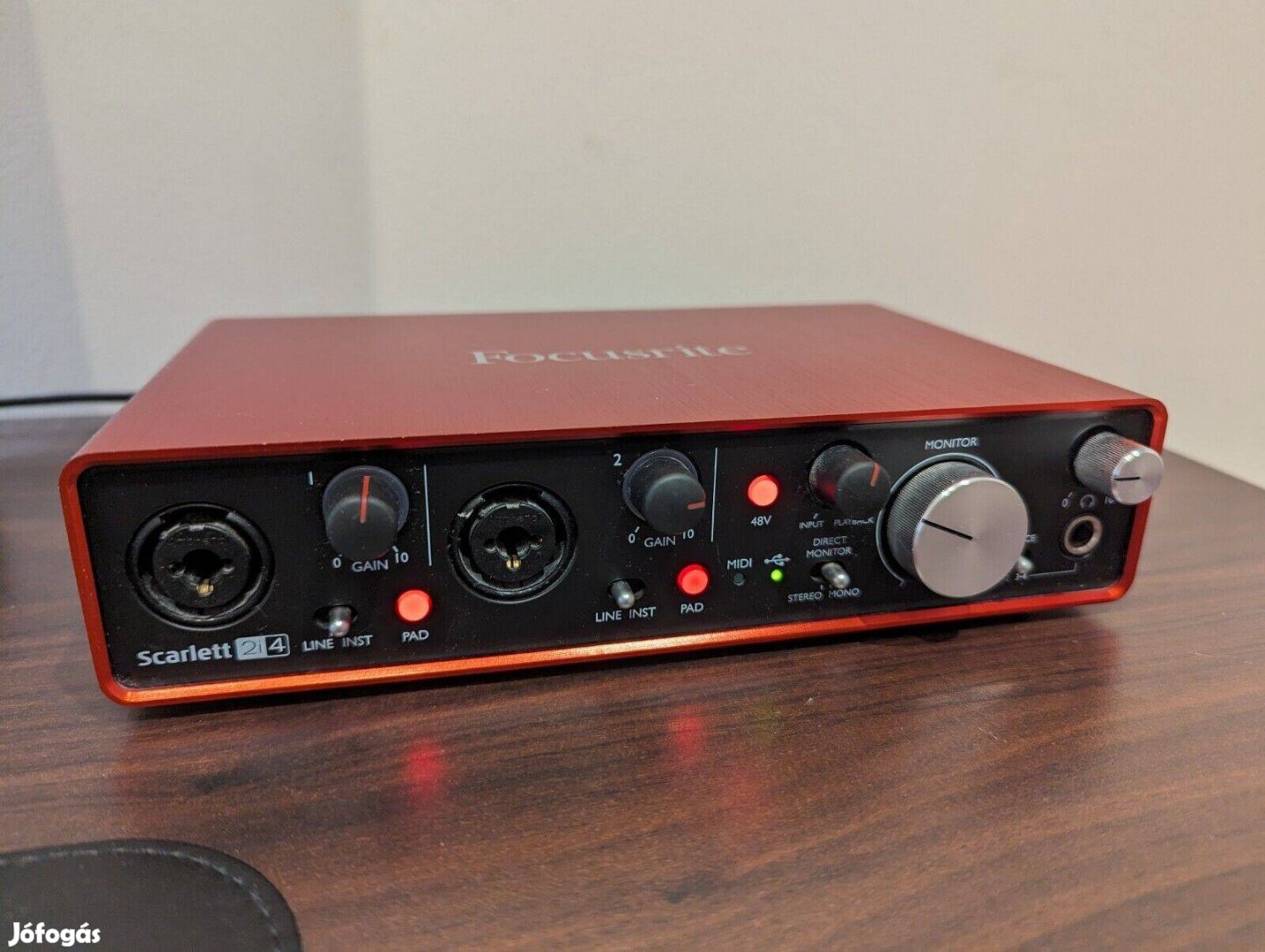 Focusrite Scarlett 2i4 2nd Gen USB külső hangkártya