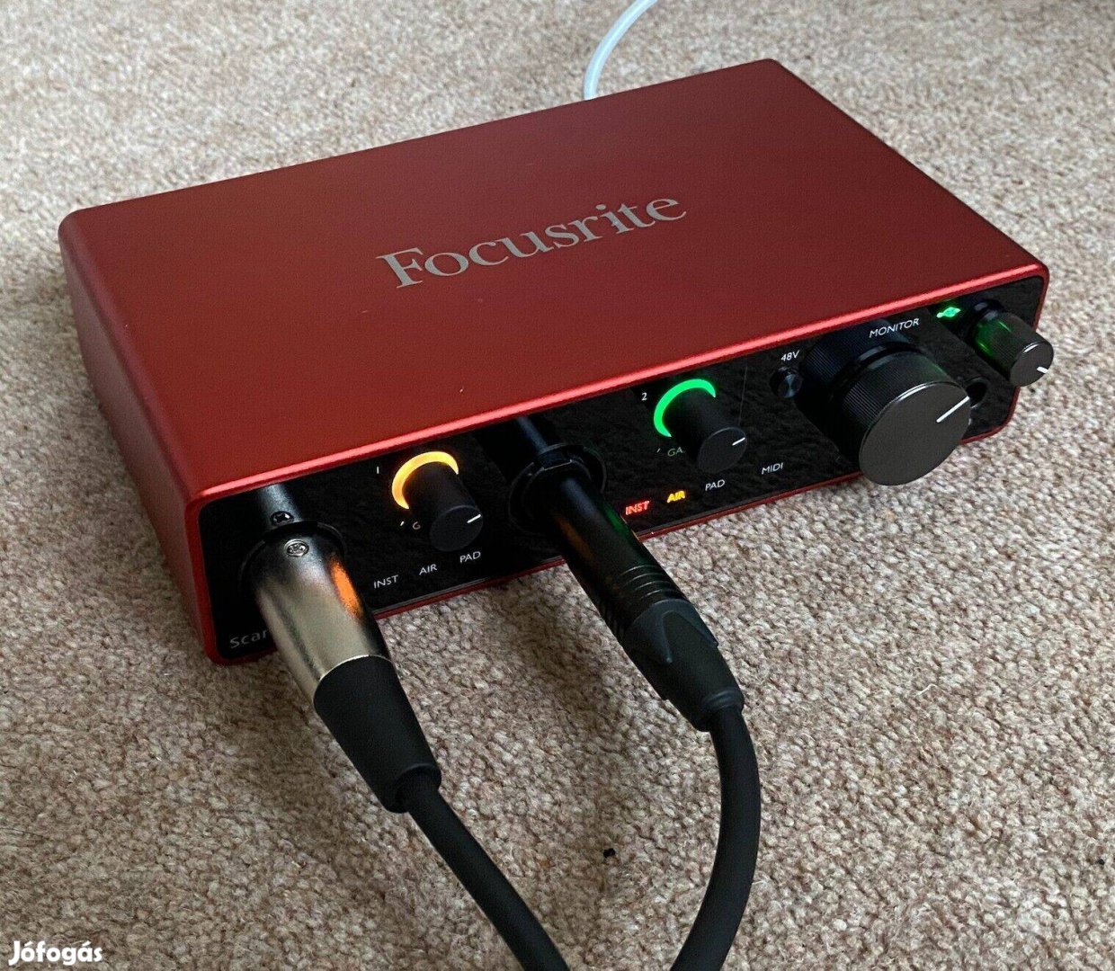 Focusrite Scarlett 4i4 3rd Gen USB hangkártya