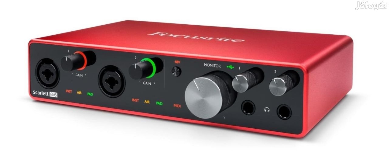 Focusrite Scarlett 8i6 (3rd gen) - KÉSZLETAKCIÓ!