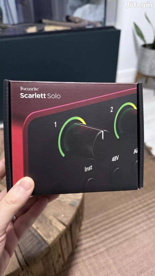 Focusrite Scarlett Solo 4th Gen külső hangkártya