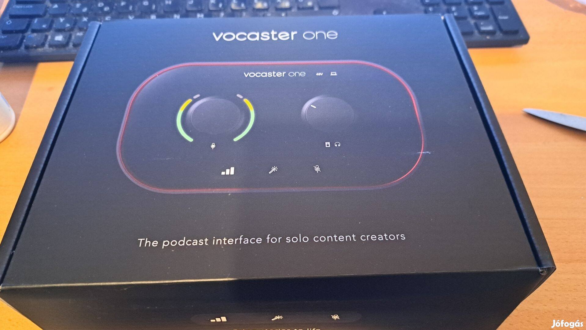Focusrite Vocaster One USB külső hangkártya Új bontatlan