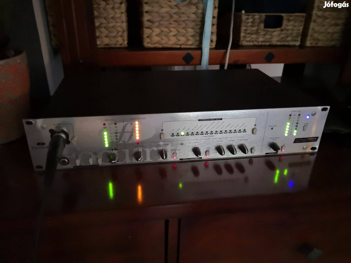 Focusrite mikrofon előfok és kompresszor