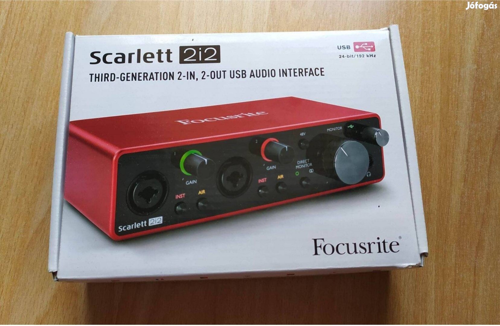 Focusrite scarlett 2i2 USB hangkártya / interface