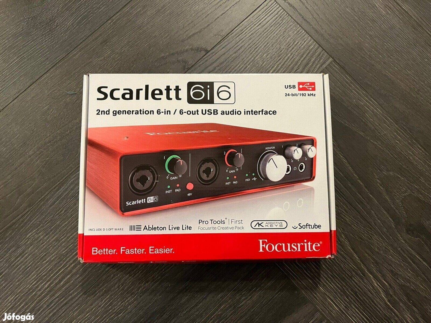 Focusrite scarlett 6i6 2nd külső hangkártya