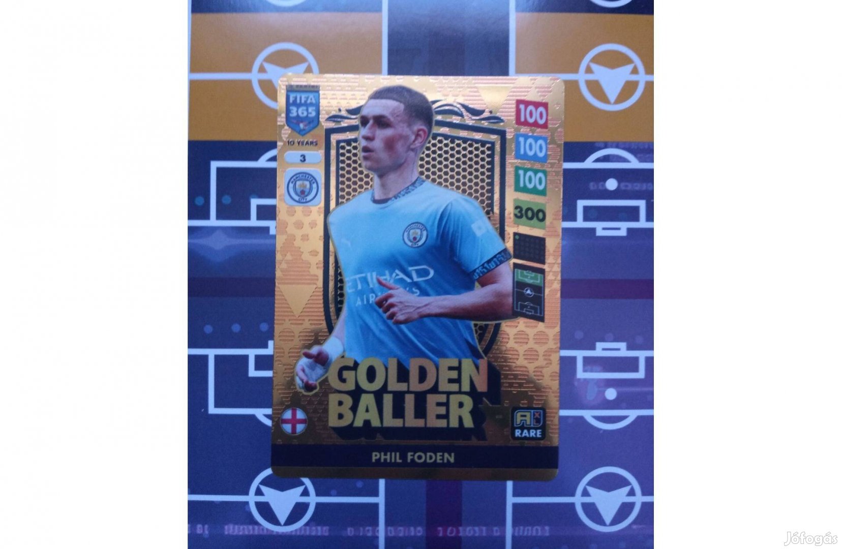 Foden (Man City) Panini Fifa 365 2025 Golden Baller Top Master kártya