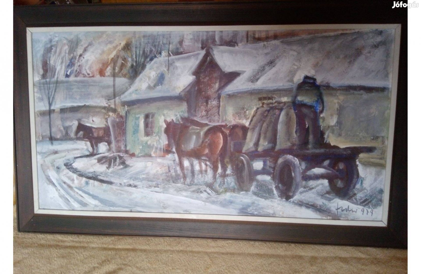 Fodor József képcsarnokos festménye eladó