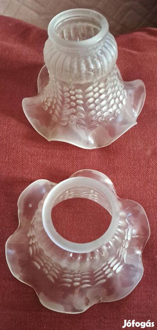 Fodros üvegbúra párban