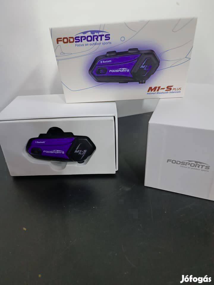 Fodsports M1-S Plus sisak kihangosító, motor kerékpár headset bluetoot