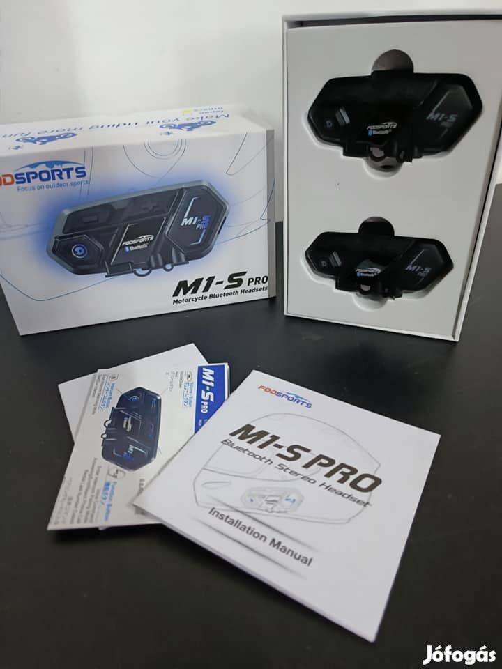 Fodsports M1-S Pro Bluetooth motoros headset