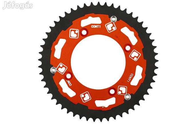 Fogaskerék / lánckerék bimetiál piros 50 fogú - 420 Conti Beta RR