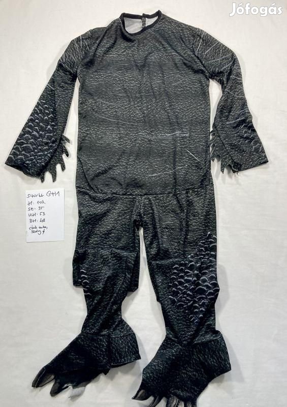 Fogatlan jelmez, sárkány jelmez, így neveled a sárkányod