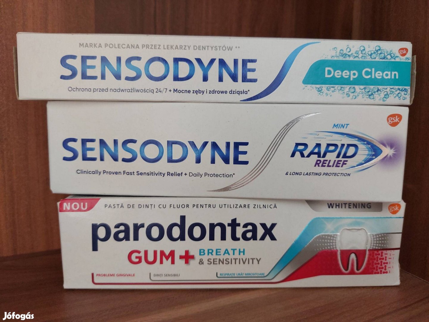 Fogkrém csomag Sensodyne Parodontax