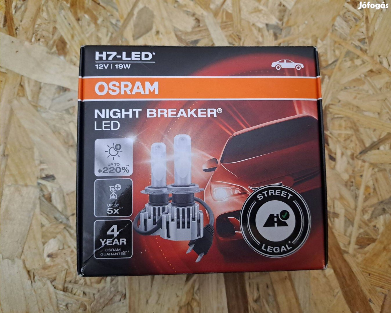 Foglalózva! OSRAM Night Breaker LED H7 fényszóró LED égő