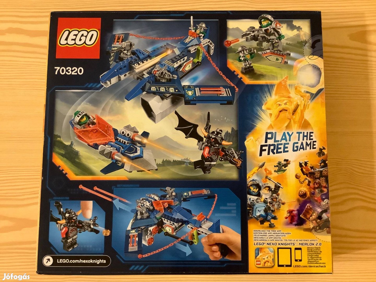 Foglalt -Lego Nexo Knights 70320