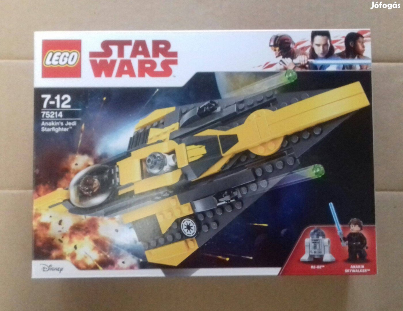Foglalva : a Bontatlan Star Wars LEGO 75214 Anakain csillagvadásza.