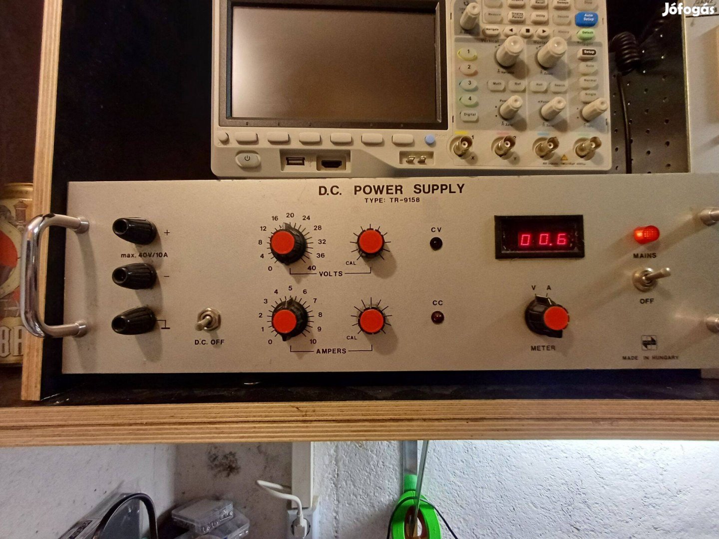 Fok-Gyem tápegységek eladók, laboratory power supply, TR-9158