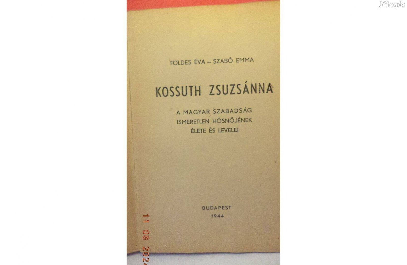 Földes Éva - Szabó Emma: Kossuth Zsuzsanna