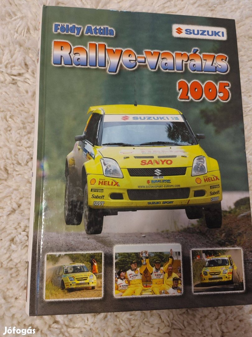 Földi Attila rallye-varázs 2005 képeskönyv