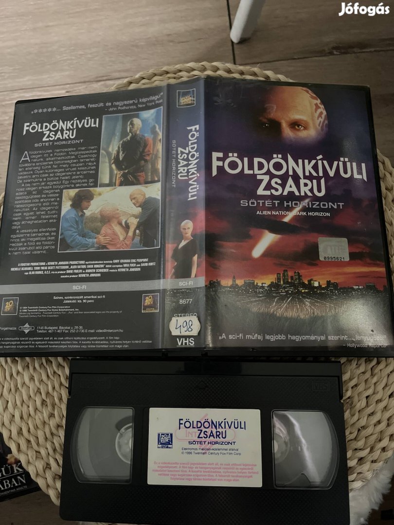 Földönkivüli zsaru vhs film