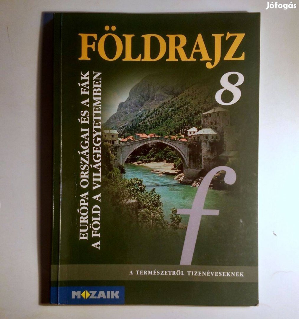 Földrajz 8. (Mozaik) 1999 (7kép+tartalom)