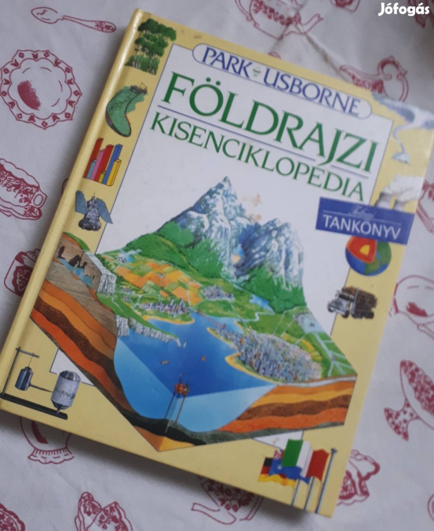 Földrajzi Kisenciklopédia című könyv tankönyv hibátlan állapot