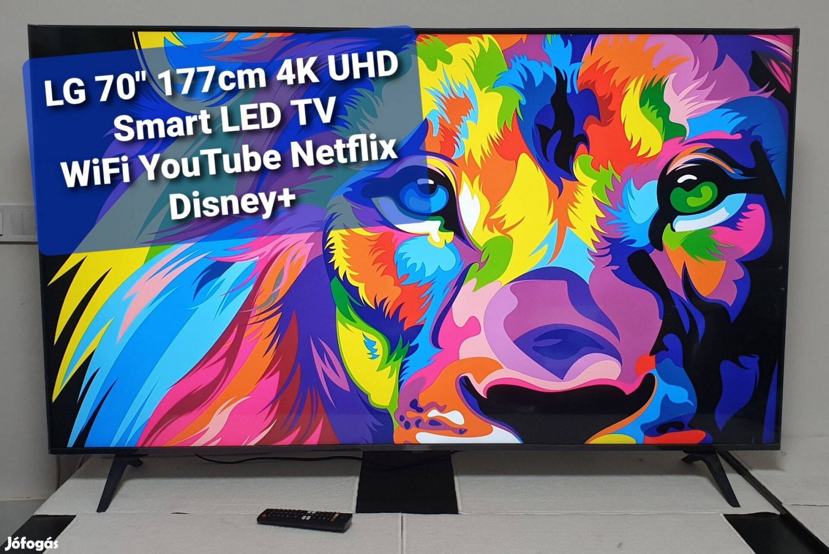 Fóliás LG 70" 177cm 4K AI UHD Smart WiFi LED TV