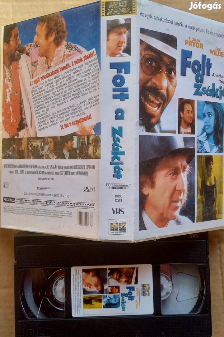 Folt a zsákját - vígjáték vhs - Gene Wilder