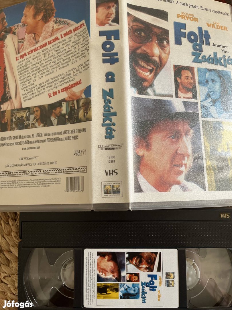 Folt a zsákját vhs kazetta