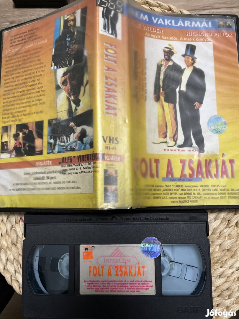 Folt a zsákját vhs m