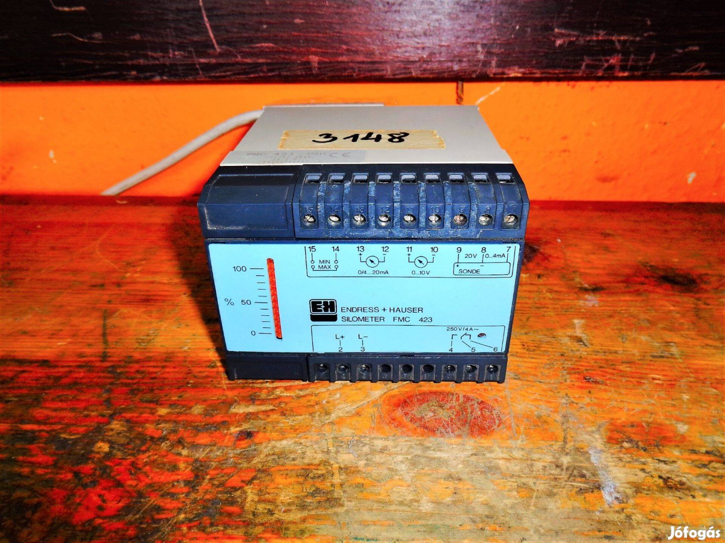 Folyadékszintmérő szintmérő jeladó tartályokhoz 3148