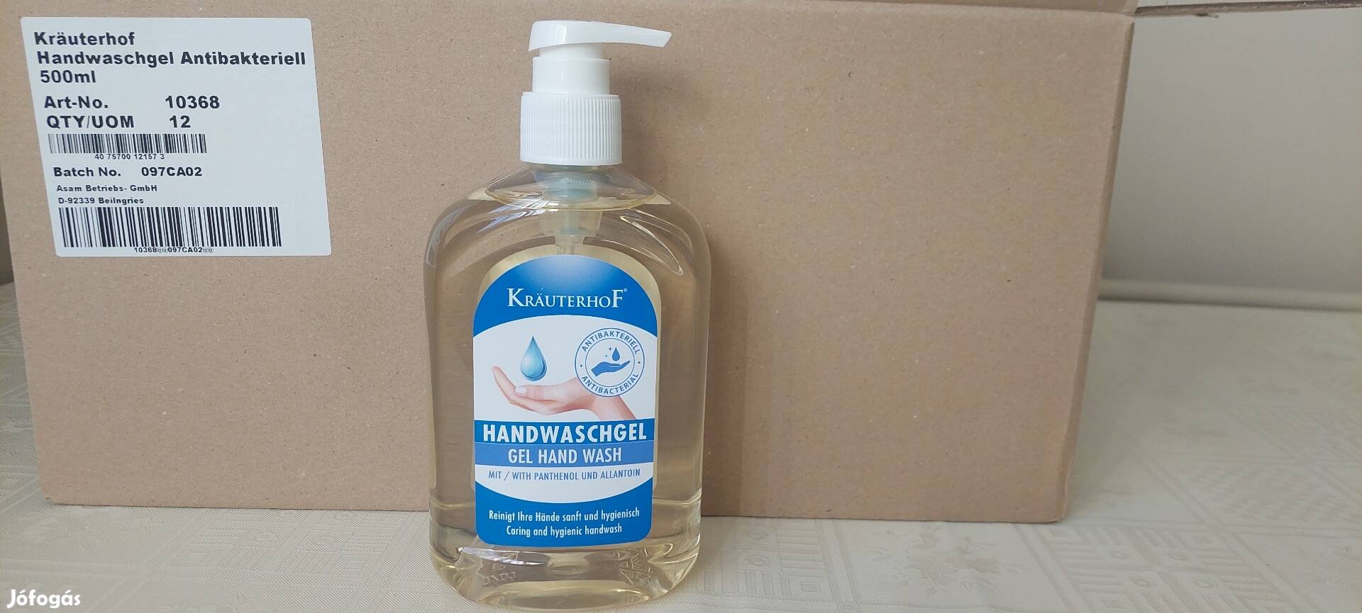 Folyékony szappan antibakteriális eladó 500 ml.